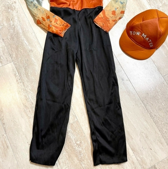 NWT Disney Pixar Cars Tow Mater Halloween Costume Cosplay XS 3T-4T Muscle Arms - Picture 13 of 16